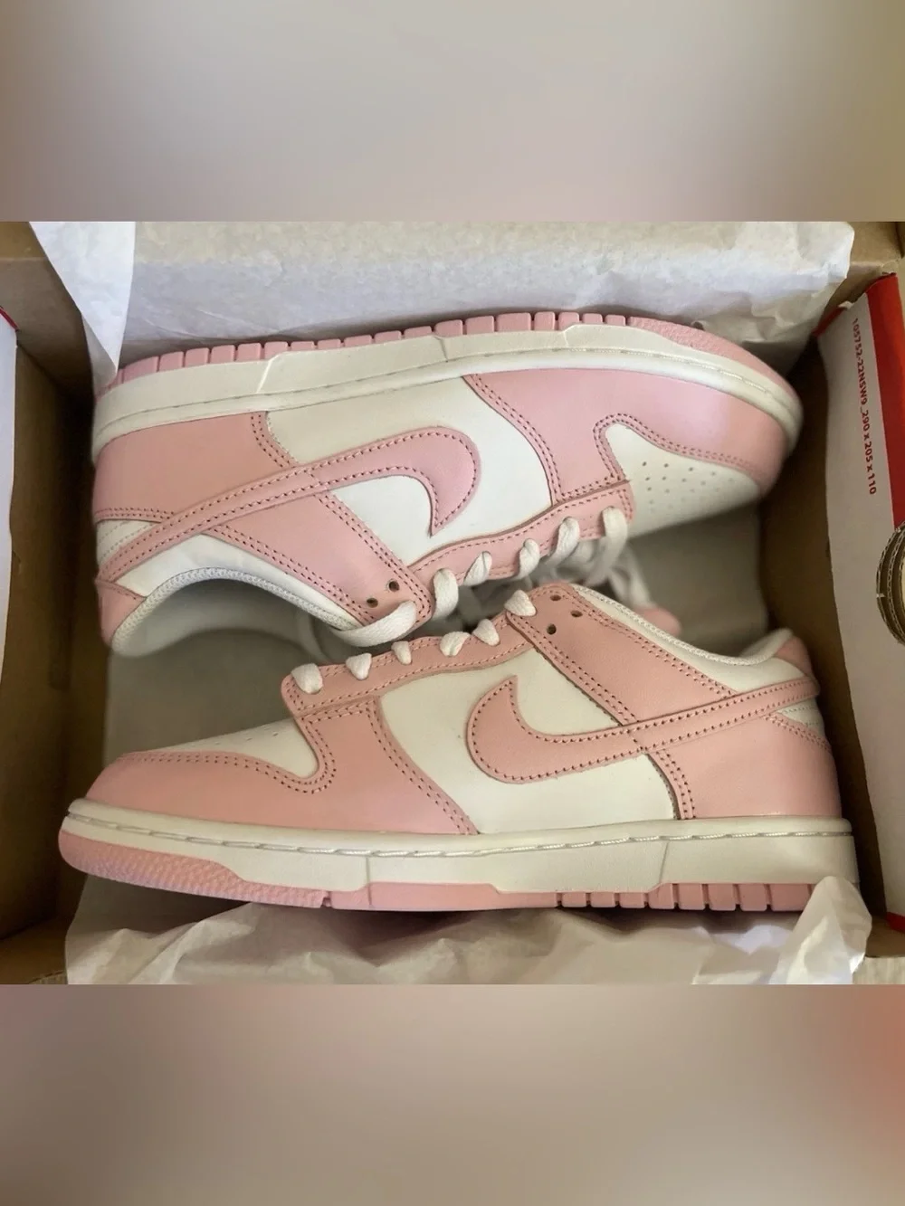 Nike Dunk Low GS White Soft Pink FB9109-125 BRAND NEW